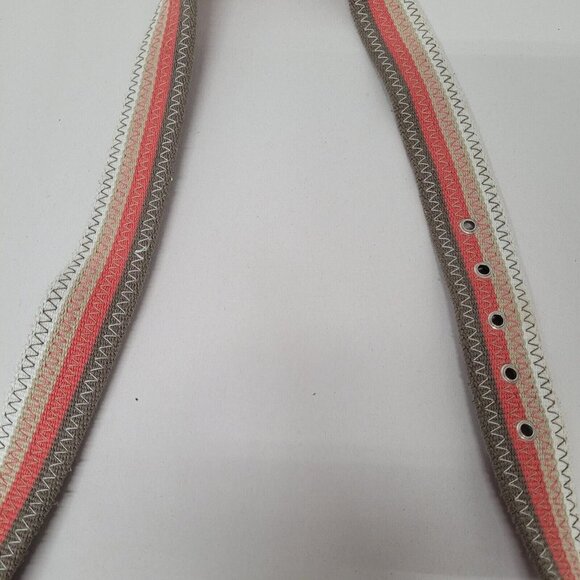 Handmade Upcycled Purse Blue Jeans 4 Compartments Canvas Belt Strap - Picture 3 of 7